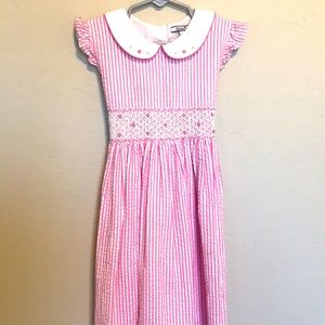 Hartstrings dress size 6x pink floral